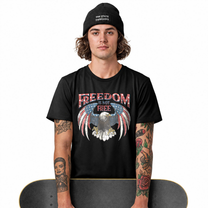 America Freedom Is Not Free Patriotic Eagle Shirt