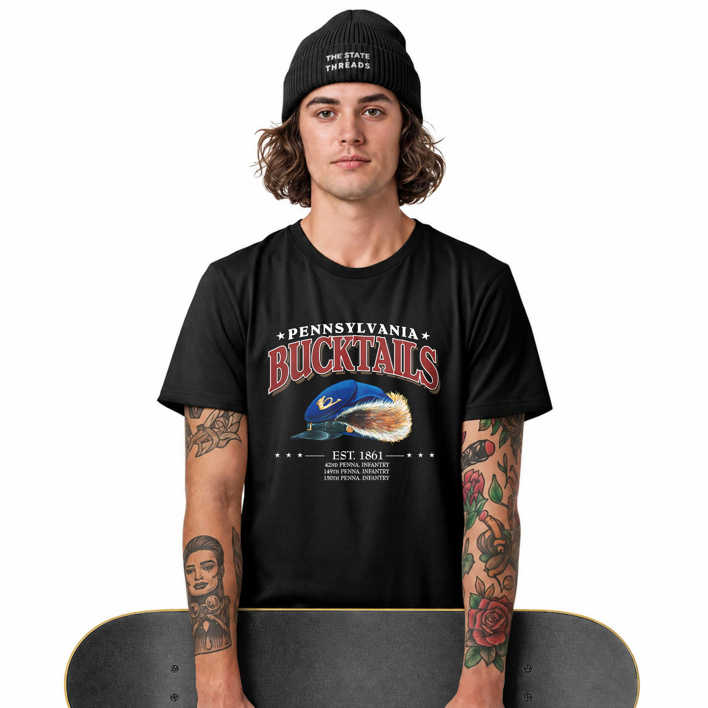 Pennsylvania Bucktails Civil War Est 1861 Shirt