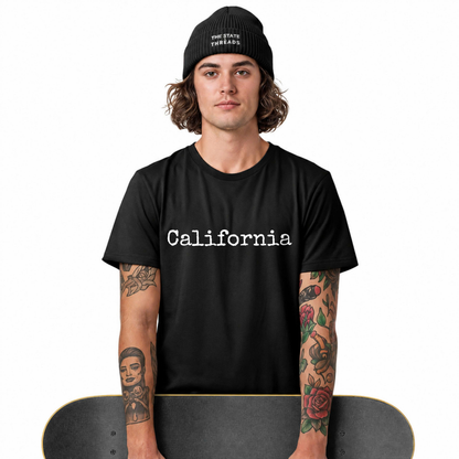 California Minimalist Retro State Pride Shirt