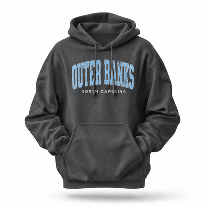 Outer Banks North Carolina Collegiate Arch Hoodie