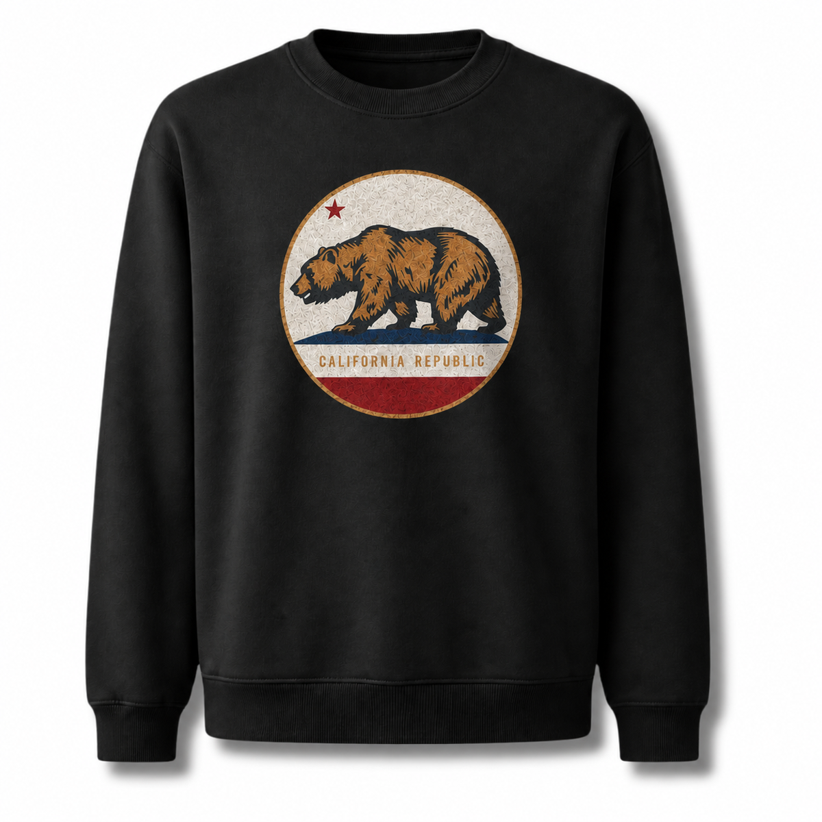 California Republic Vintage Bear Flag Sweatshirt