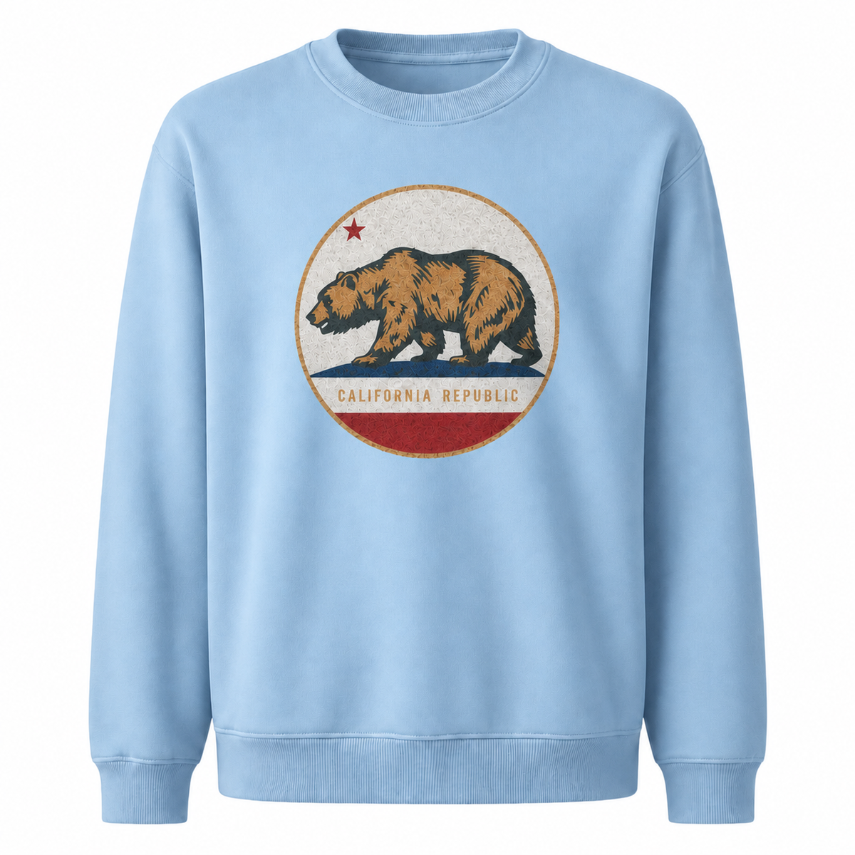 California Republic Vintage Bear Flag Sweatshirt