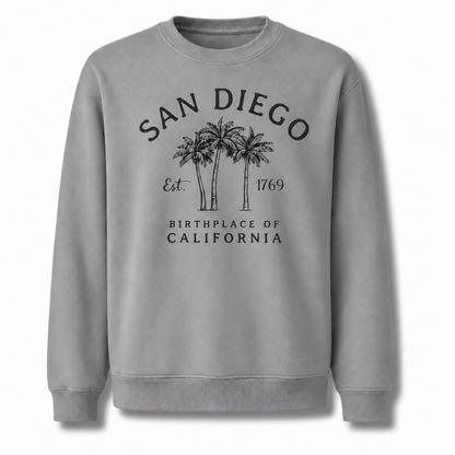 San Diego California Palm Trees Est. 1769 Sweatshirt
