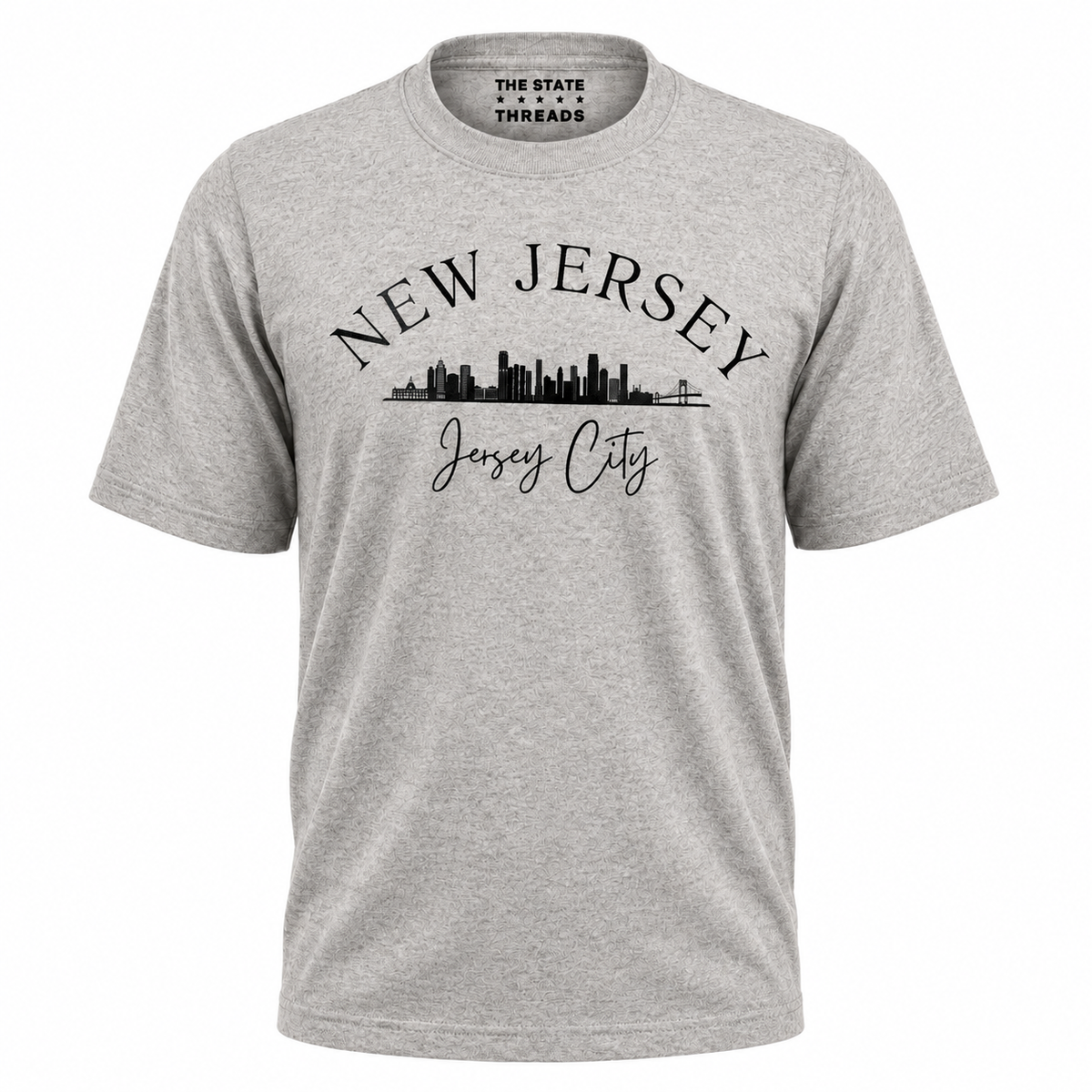 New Jersey Jersey City Skyline Urban Graphic Shirt