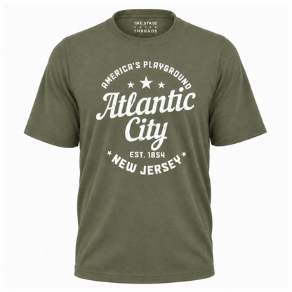 Atlantic City New Jersey America's Playground Vintage Shirt