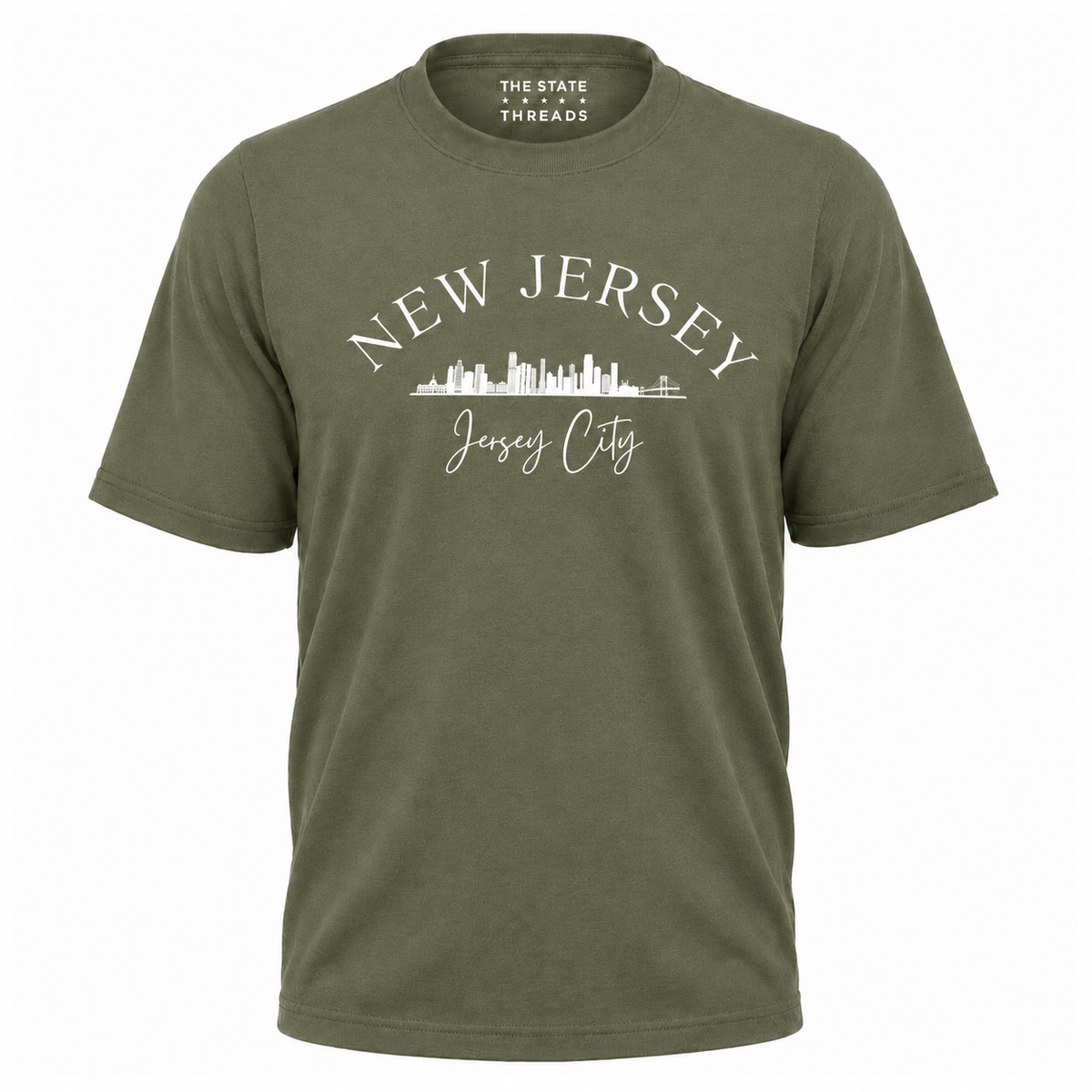 New Jersey Jersey City Skyline Urban Graphic Shirt