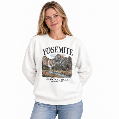 Yosemite National Park California Nature Vintage Sweatshirt