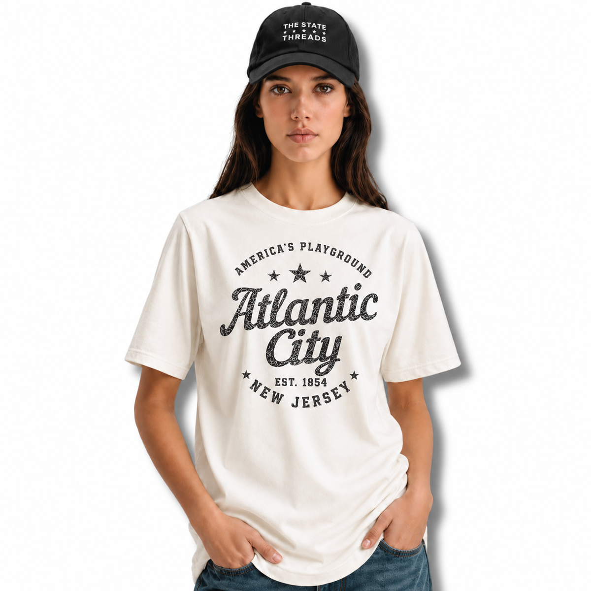 Atlantic City New Jersey America's Playground Vintage Shirt