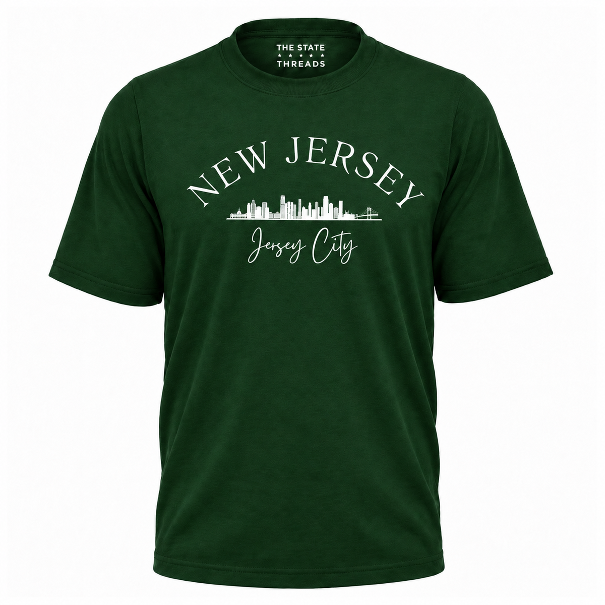 New Jersey Jersey City Skyline Urban Graphic Shirt