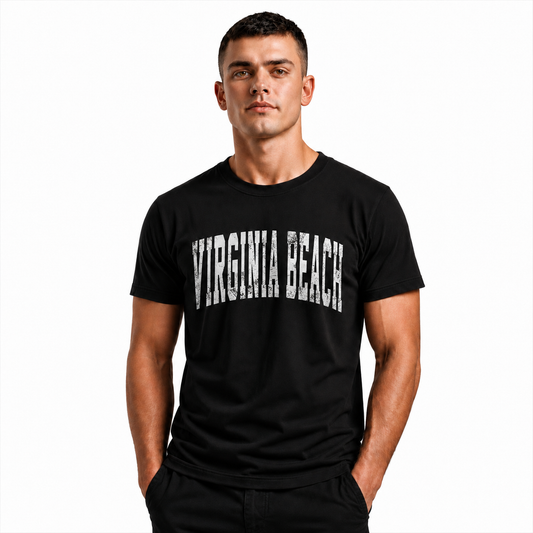 Virginia Beach Distressed Bold Shirt