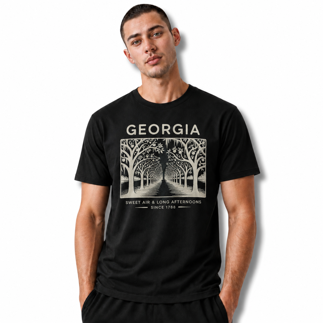 Georgia Sweet Air Long Afternoons Southern Heritage Shirt