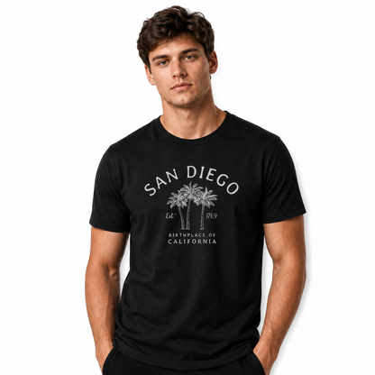 San Diego Palm Tree Birthplace Shirt