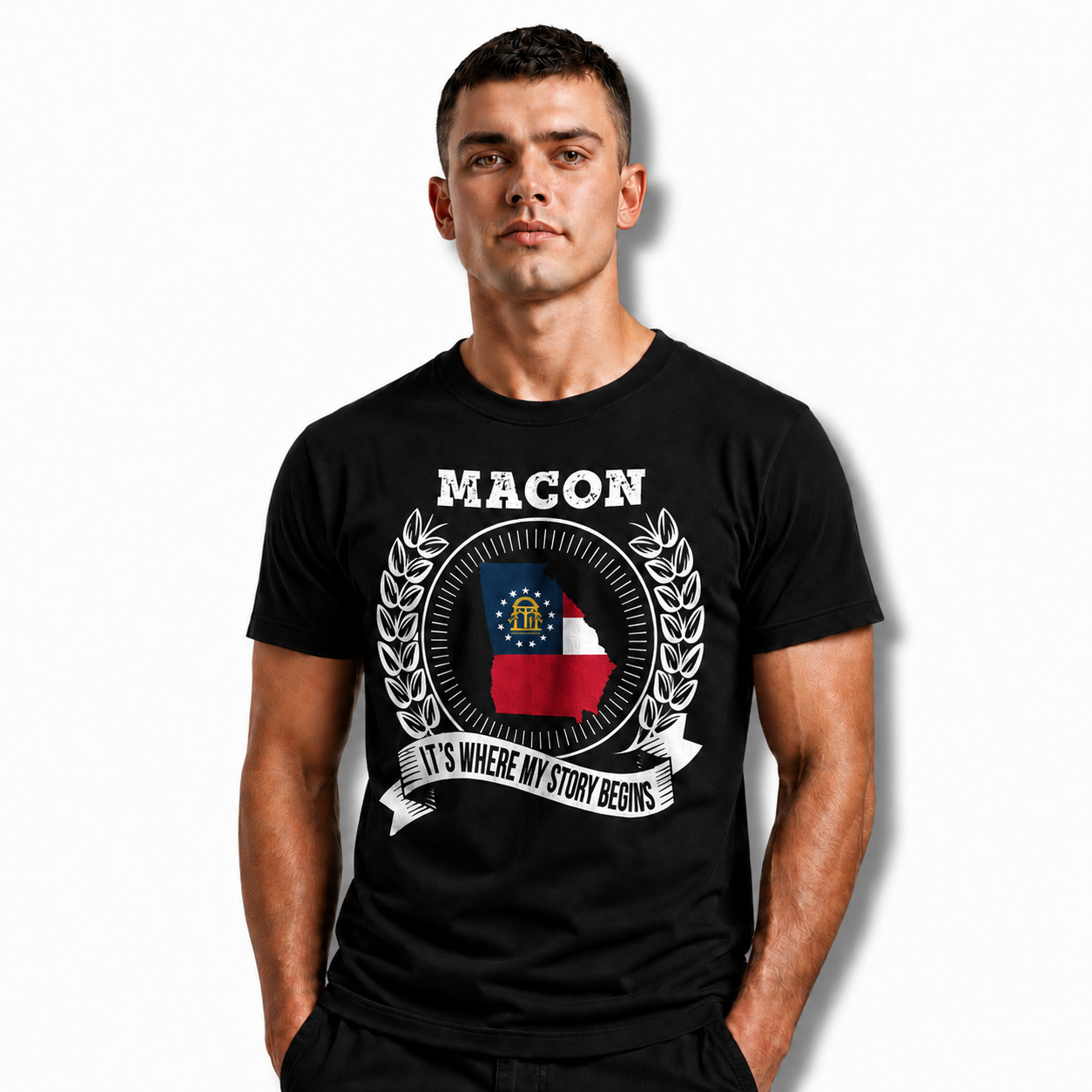 Macon Georgia It's Where My Story Begins Shirt