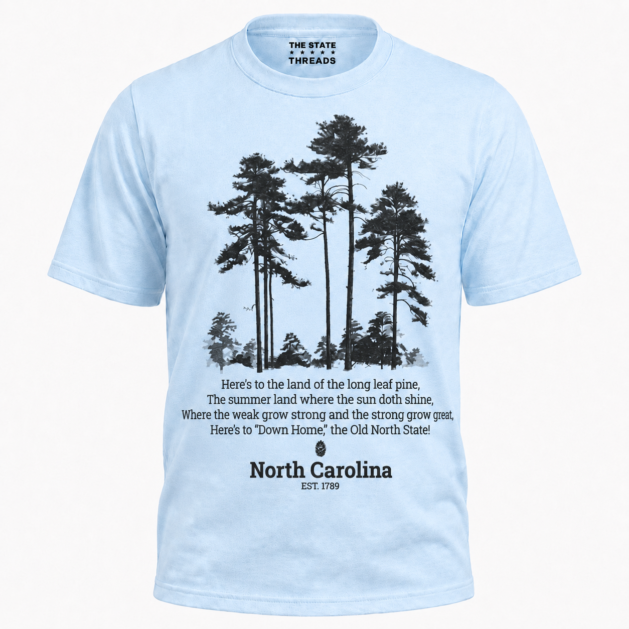 North Carolina Long Leaf Pine Old North State Shirt