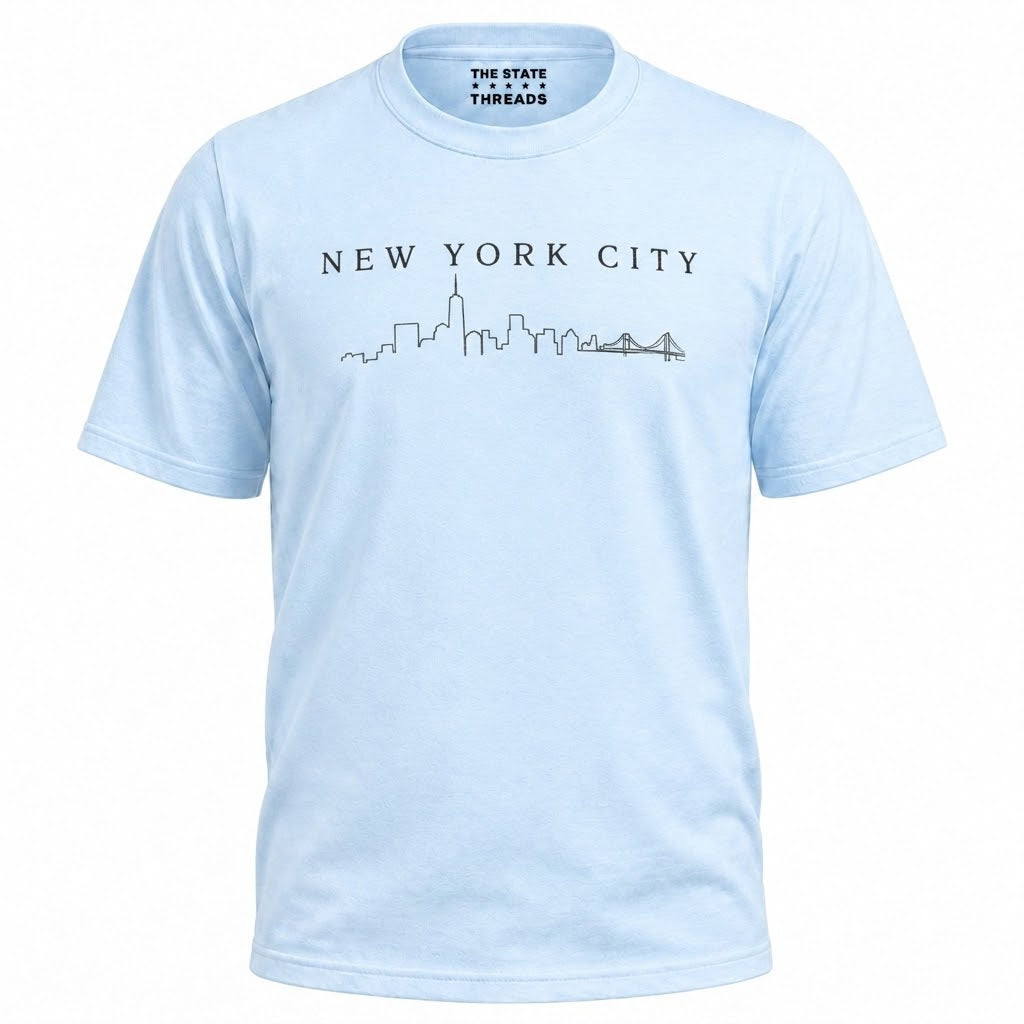 New York City Minimalist Skyline Shirt
