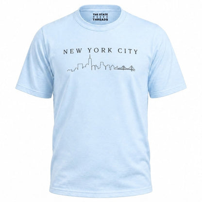 New York City Minimalist Skyline Shirt