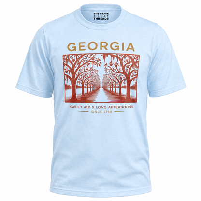 Georgia Sweet Air Long Afternoons Southern Heritage Shirt