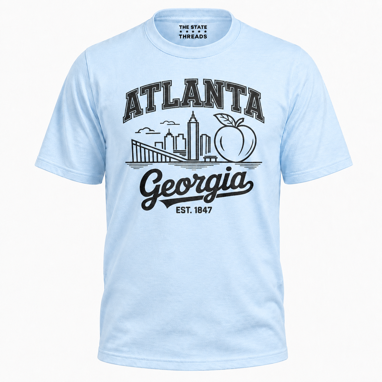 Atlanta Georgia Skyline Peach State Souvenir Shirt
