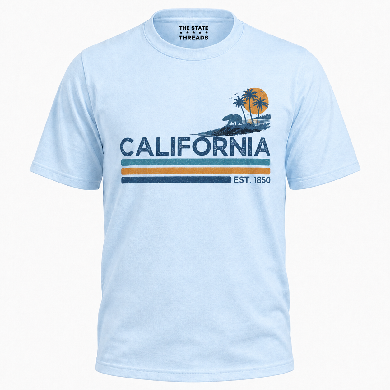 California Bear Palm Tree Sunset Shirt