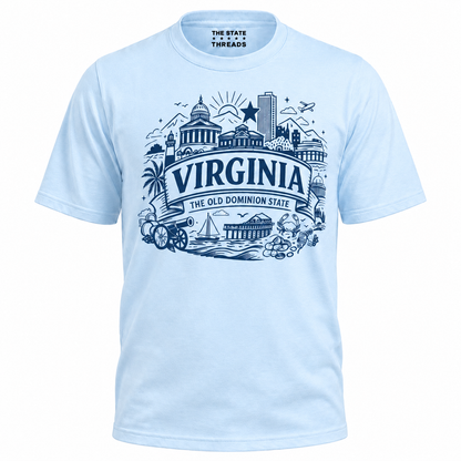 Virginia Old Dominion State Landmark Shirt