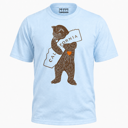 California Bear Hug Heart Shirt
