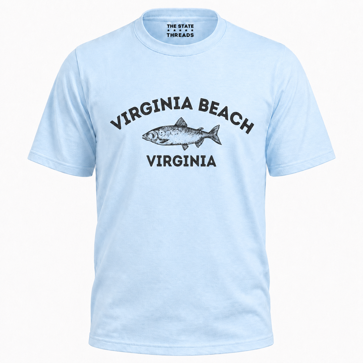 Virginia Beach Fish Illustration Shirt