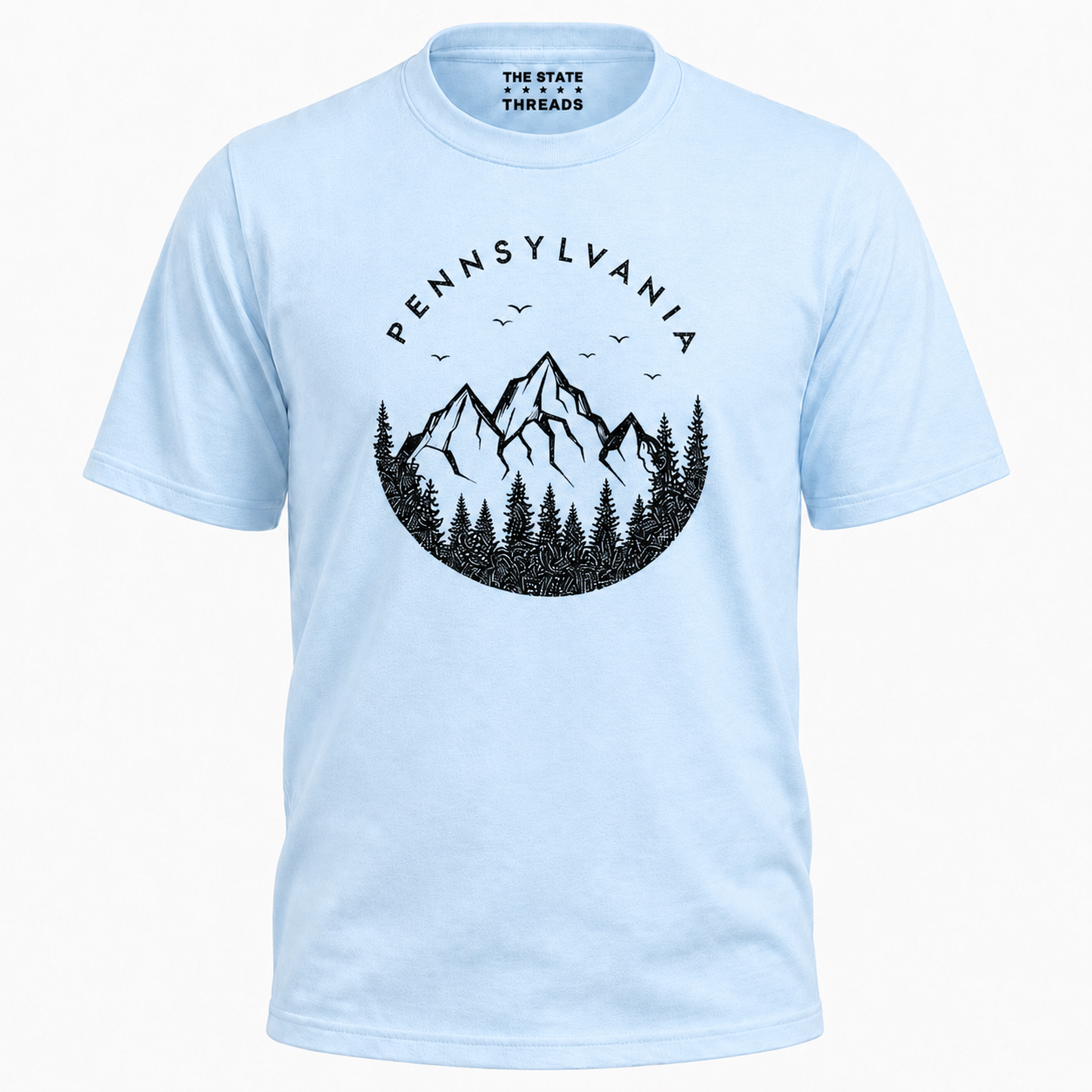 Pennsylvania Mountain Forest Silhouette Shirt