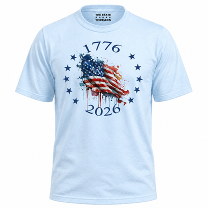 USA Flag 250 Anniversary Shirt