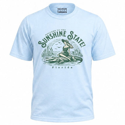Welcome to Florida Sunshine State Alligator Shirt