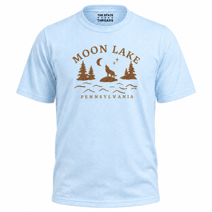 Pennsylvania Moon Lake Wolf Shirt