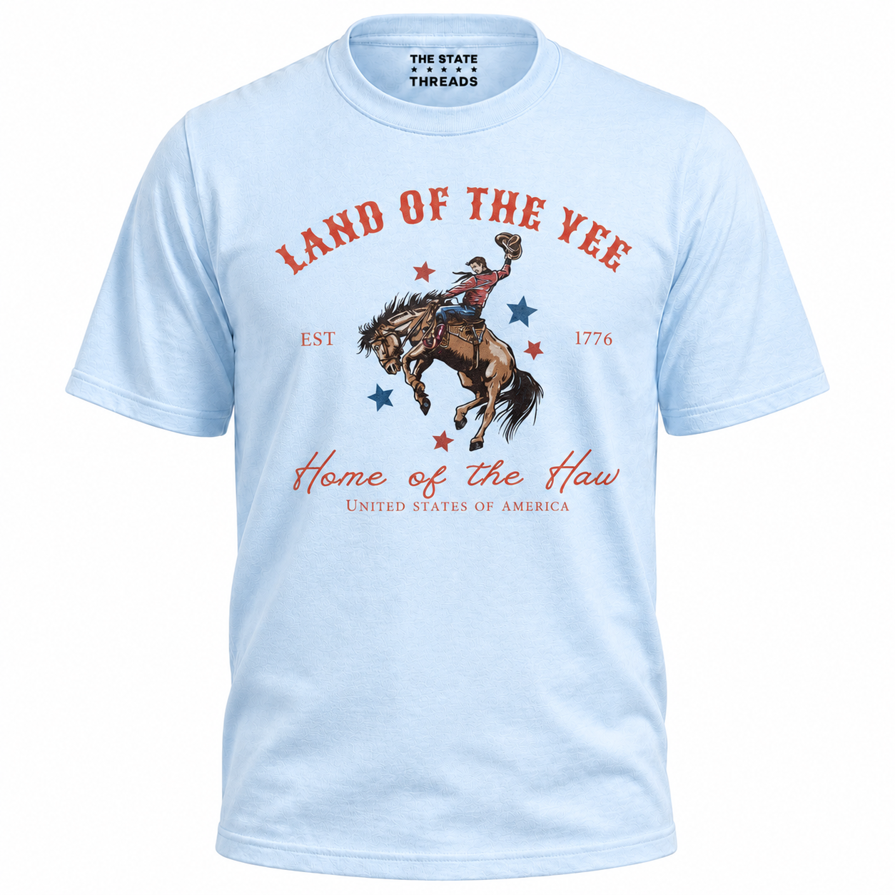 America Land of the Yee Haw Cowboy Shirt
