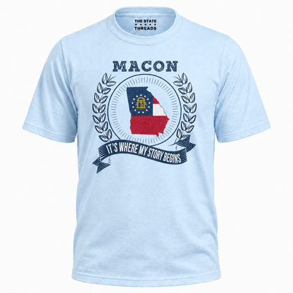 Macon Georgia It's Where My Story Begins Shirt