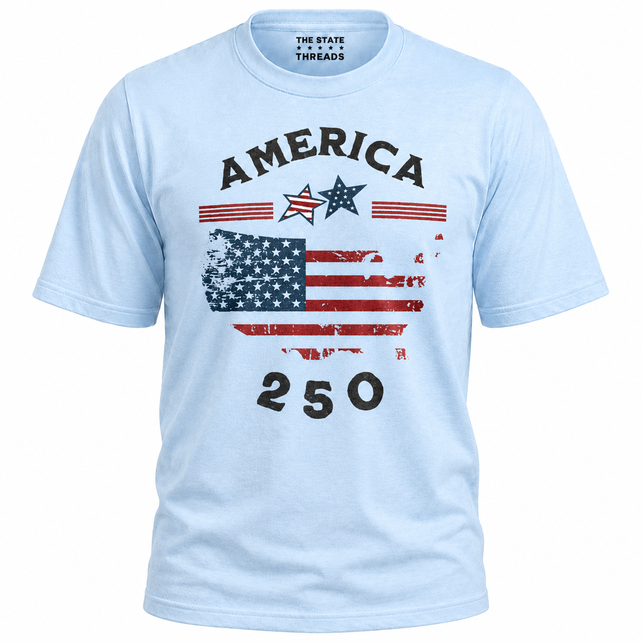 America 250 Years USA Map Flag Shirt