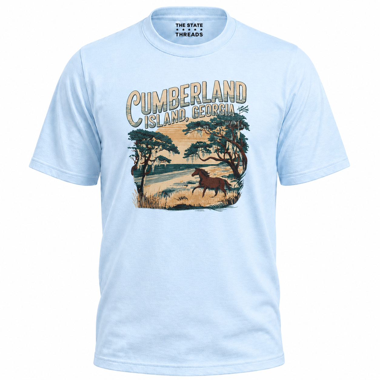 Cumberland Island Georgia Wild Horse Coastal Vintage Shirt