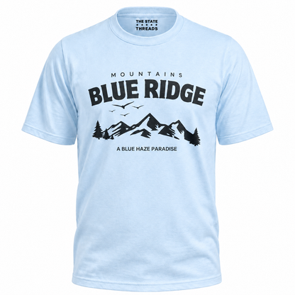 Blue Ridge Georgia Mountains Blue Haze Paradise Shirt