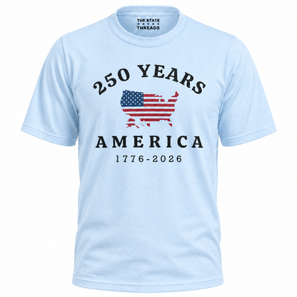 America 250 Years Anniversary Minimalist Shirt