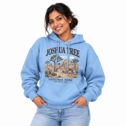 Joshua Tree National Park California Desert Vintage Hoodie