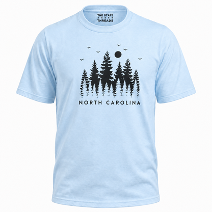 North Carolina Pine Forest Moonlight Shirt