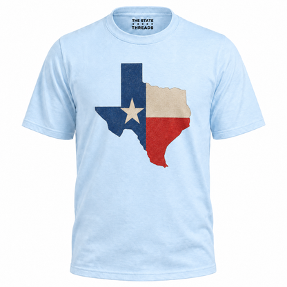 Texas Flag State Silhouette Shirt