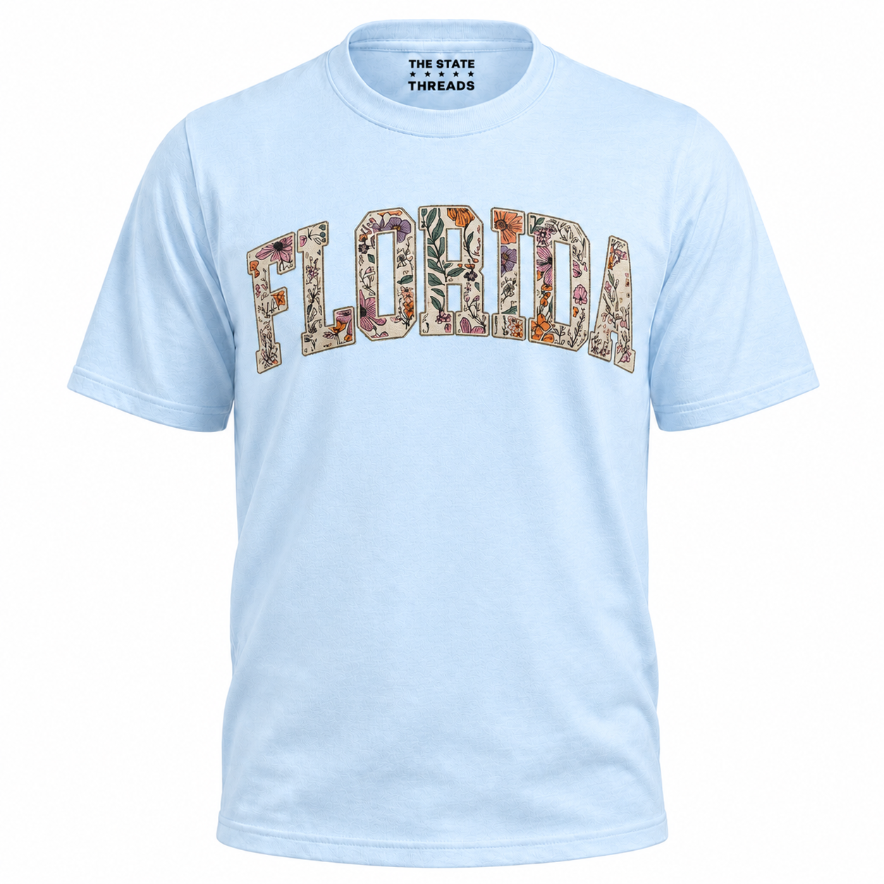 Florida Floral Varsity Preppy Sunshine State Vintage Shirt