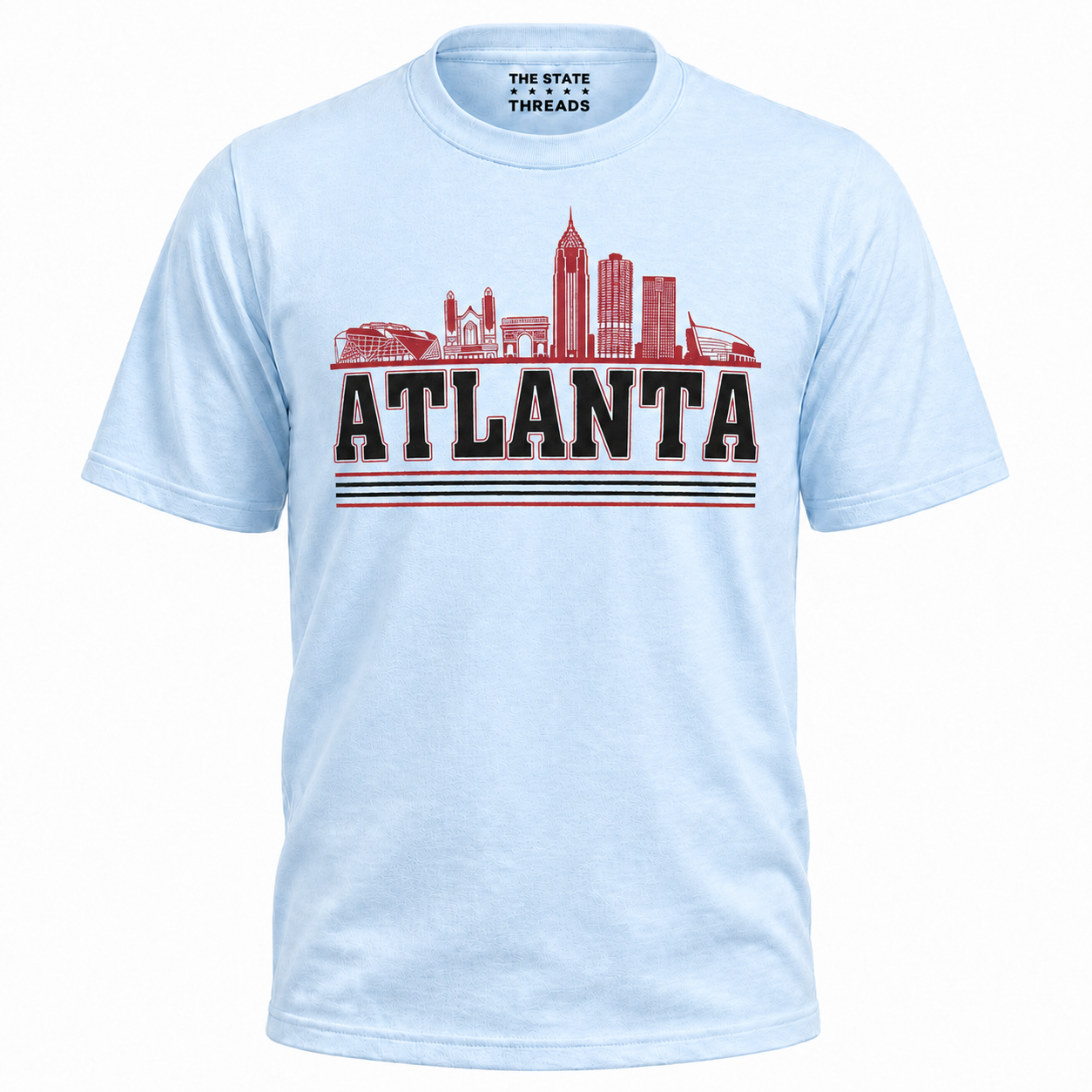 Atlanta Georgia City Skyline Collegiate Retro Vintage Shirt