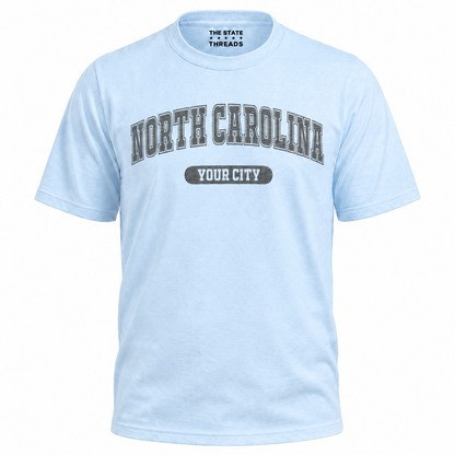 North Carolina Custom City Varsity State Pride Shirt