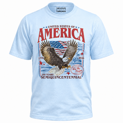 America 250 Years Semiquincentennial Eagle Shirt
