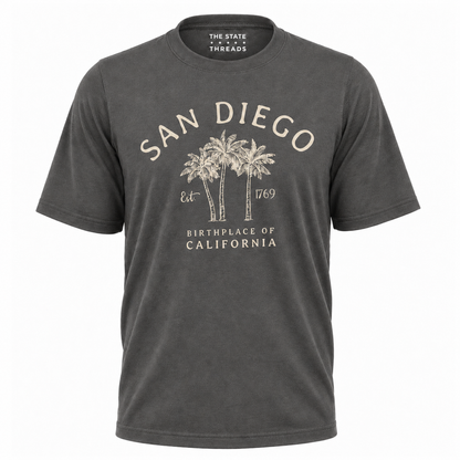 San Diego Palm Tree Birthplace Shirt