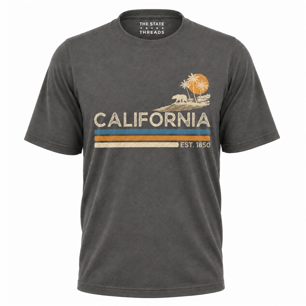California Bear Palm Tree Sunset Shirt