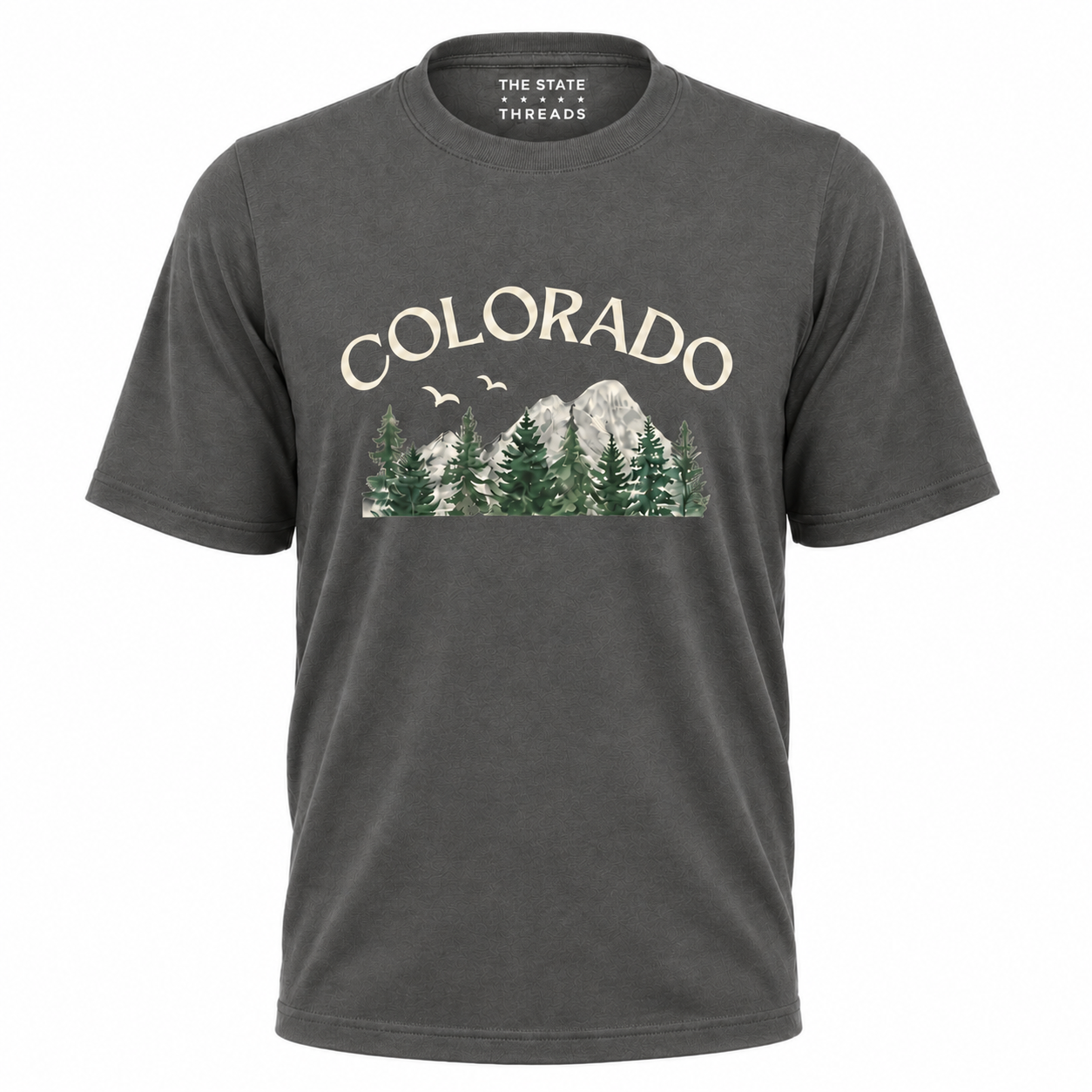 Colorado Mountain Pine Watercolor Shirt