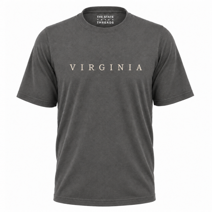 Virginia Minimalist Spaced Letter Shirt