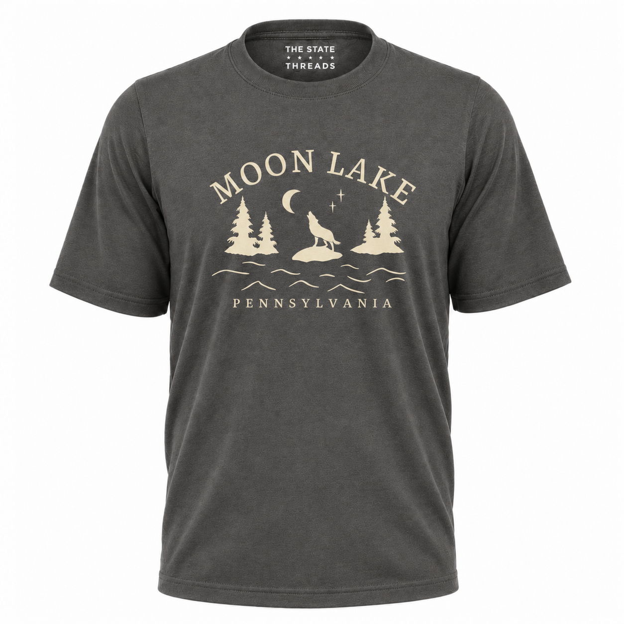Pennsylvania Moon Lake Wolf Shirt