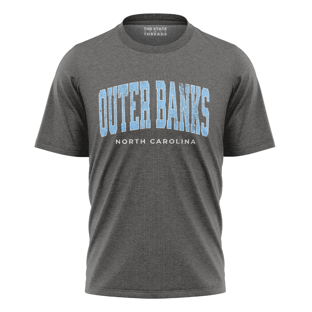 Outer Banks North Carolina OBX Varsity Beach Shirt
