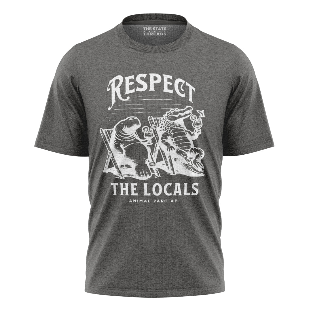 Florida Everglades Respect The Locals Wildlife Shirt